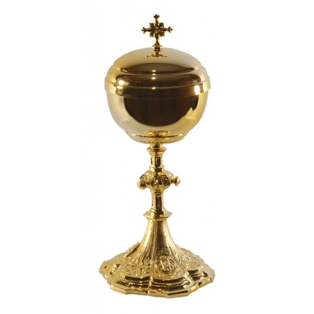 Pisside ottone lucido 