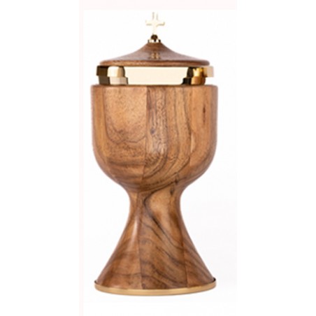 Pisside in legno di Acacia  